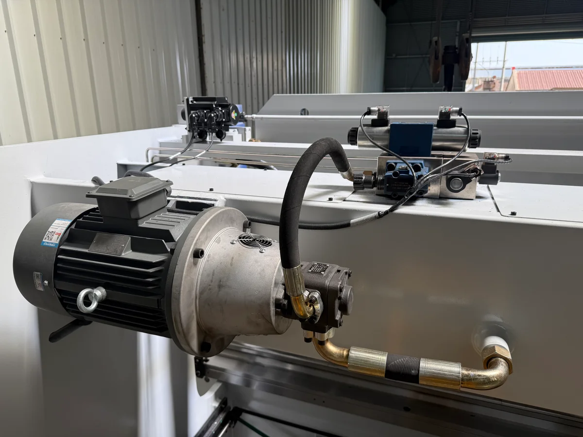 After-sales service engineers calibrating CNC machinery